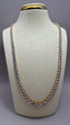 9ct Yellow Gold Lab-Grown Diamond Graduated Tennis Necklace | 25.00ct Round Diamonds