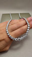 9ct White Gold Lab-Grown Diamond Graduated Tennis Necklace | 20.00ct Round Diamonds