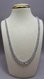 9ct White Gold Lab-Grown Diamond Graduated Tennis Necklace | 20.00ct Round Diamonds