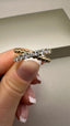 9ct Yellow Gold Lab-Grown Diamond Crossover Ring | 0.74ct Round Cut Fine Jewellery