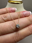 9ct Yellow Gold Single Stone Diamond Pendant with Chain | 0.25ct Lab-Grown Diamonds
