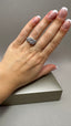 9ct White Gold Lab-Grown Diamond Bubble Ring | 1.64ct Round Cut Fine Jewellery