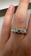 18ct Yellow Gold Lab-Grown Diamond 5-Stone Ring | 1.26ct Round Cut Fine Jewellery