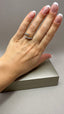 9ct Yellow Gold Lab-Grown Diamond 10-Stone Ring | 1.03ct Round Cut Fine Jewellery