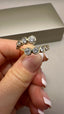 9ct Yellow Gold Lab-Grown Diamond 10-Stone Ring | 1.03ct Round Cut Fine Jewellery