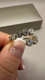 9ct Yellow Gold Lab-Grown Diamond 10-Stone Ring | 1.03ct Round Cut Fine Jewellery