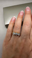 9ct Yellow Gold Lab-Grown Diamond 3-Stone Ring | 1.00ct Round Cut Fine Jewellery