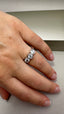 9ct White Gold Lab-Grown Diamond 3-Stone Ring | 1.00ct Round Cut Fine Jewellery