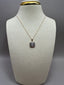 9ct Yellow Gold Halo Diamond Pendant with Chain | 0.79ct Lab-Grown Diamonds