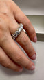 9ct Yellow Gold Lab-Grown Diamond 10-Stone Fancy Eternity Band | 4.16ct Round Cut Fine Jewellery