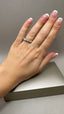 9ct Yellow Gold Lab-Grown Diamond 7-Stone Eternity Band | 2.18ct Round Cut Fine Jewellery