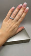 9ct White Gold Lab-Grown Diamond 9-Stone Eternity Band | 1.92ct Round Cut Fine Jewellery