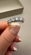 9ct White Gold Lab-Grown Diamond 9-Stone Eternity Band | 1.92ct Round Cut Fine Jewellery