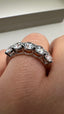 Platinum Lab-Grown Diamond 5-Stone Eternity Band | 1.96ct Round Cut Fine Jewellery