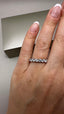 Platinum Lab-Grown Diamond 7-Stone Eternity Band | 1.03ct Round Cut Fine Jewellery