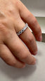 Platinum Lab-Grown Diamond 7-Stone Eternity Band | 1.03ct Round Cut Fine Jewellery