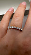 18ct Yellow Gold Lab-Grown Diamond 9-Stone Eternity Band | 0.98ct Round Cut Fine Jewellery