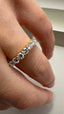 18ct Yellow Gold Lab-Grown Diamond 9-Stone Eternity Band | 0.98ct Round Cut Fine Jewellery