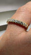 18ct Yellow Gold Lab-Grown Diamond 11-Stone Eternity Band | 0.40ct Round Cut Fine Jewellery