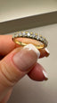 18ct Yellow Gold Lab-Grown Diamond 11-Stone Eternity Band | 0.40ct Round Cut Fine Jewellery