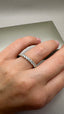 9ct Yellow Gold Lab-Grown Diamond 12-Stone Eternity Band | 0.81ct Round Cut Fine Jewellery