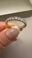 9ct Yellow Gold Lab-Grown Diamond 12-Stone Eternity Band | 0.81ct Round Cut Fine Jewellery