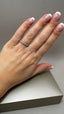 9ct White Gold Lab-Grown Diamond 11-Stone Eternity Band | 0.74ct Round Cut Fine Jewellery