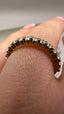 9ct Yellow Gold Lab-Grown Diamond 11-Stone Eternity Band | 0.54ct Round Cut Fine Jewellery (Copy)