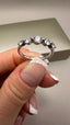 9ct White Gold Lab-Grown Diamond 5-Stone Eternity Band | 0.72ct Round Cut Fine Jewellery