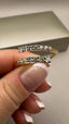 9ct Yellow Gold Lab-Grown Diamond 14-Stone Round Cut Snake Fancy Band | 0.45ct Round Cut Fine Jewellery