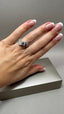Platinum Lab-Grown Diamond Twist Engagement Ring | 2.41ct Round Cut, 43-Stone Fine Jewellery