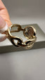 9ct Yellow Gold Lab-Grown Diamond 55-Stone Round Cut Fancy Ring | 0.55ct Round Cut Fine Jewellery