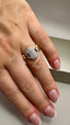 9ct Yellow Gold Lab-Grown Diamond 55-Stone Round Cut Fancy Ring | 0.55ct Round Cut Fine Jewellery
