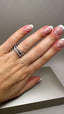 9ct White Gold Lab-Grown Diamond 75-Stone Round Cut Fancy Ring | 0.78ct Round Cut Fine Jewellery