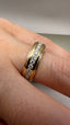 9ct Yellow Gold Lab-Grown Diamond 32-Stone Round Cut Band Ring | 1.00ct Round Cut Fine Jewellery