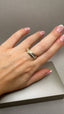 9ct Yellow Gold Lab-Grown Diamond 32-Stone Round Cut Band Ring | 1.00ct Round Cut Fine Jewellery
