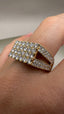 9ct Yellow Gold Lab-Grown Diamond 96-Stone Round Cut Gents Band Ring | 1.94ct Round Cut Fine Jewellery