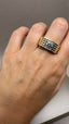 9ct Yellow Gold Lab-Grown Diamond 1-Stone Round Cut Gents Band Ring | 1.03ct Round Cut Fine Jewellery
