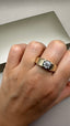 9ct Yellow Gold Lab-Grown Diamond 1-Round Cut Gents Band Ring | 1.03ct Round Cut Fine Jewellery