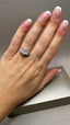 18ct Yellow Gold & Platinum Lab-Grown Diamond Trilogy Oval Cut Engagement Ring | 2.40ct Oval Cut Fine Jewellery