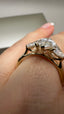 9ct Yellow Gold Lab-Grown Diamond Trilogy Marquise Cut Engagement Ring | 2.60ct Marquise Cut Fine Jewellery