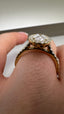 18ct Yellow Gold Lab-Grown Diamond Halo Oval Cut Engagement Ring | 1.59ct Oval Cut Fine Jewellery