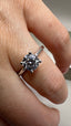 9ct White Gold Lab-Grown Diamond Solitaire Round Cut Engagement Ring | 1.01ct Round Cut Fine Jewellery