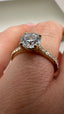 9ct Yellow Gold Lab-Grown Diamond Solitaire Round Cut Engagement Ring | 1.34ct Round Cut Fine Jewellery