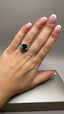 9ct Yellow Gold Lab-Grown Emerald Cut Emerald & Diamond Trilogy Ring | 4.46ct Emerald Cut Fine Jewellery