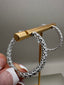 9ct White Gold Hoop Earrings | 5.89ct Lab-Grown Diamonds