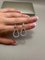 9ct White Gold Drop Earrings | 1.79ct Lab-Grown Diamonds