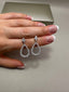 9ct White Gold Drop Earrings | 1.79ct Lab-Grown Diamonds