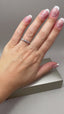 9ct White Gold Lab-Grown Diamond 5-Stone Eternity Band | 0.72ct Round Cut Fine Jewellery