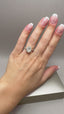 18ct Yellow Gold Lab-Grown Diamond Halo Oval Cut Engagement Ring | 1.59ct Oval Cut Fine Jewellery